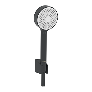 Hansabasicjet Wannenbrause-Set 4468013333 3-strahlig, d= 95mm, mattschwarz