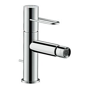 Hansgrohe Axor Uno Bidetarmatur 38211300 Ausladung 124mm, mit Bügelgriff, Zugstangen-Ablaufgarnitur, polished red gold
