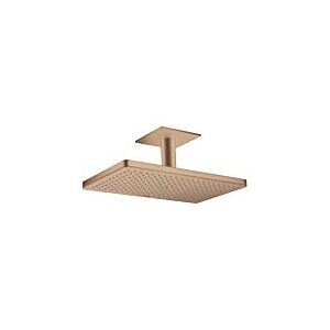 Hansgrohe Axor Kopfbrause 35277310 mit Deckenanschluss, brushed red gold