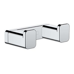 Hansgrohe AddStoris Doppelhaken 41755000 Wandmontage, Metall, chrom