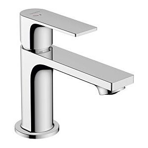 Hansgrohe Rebris E Waschtischarmatur 72587000 mit Zugstangen-Ablaufgarnitur, 4 l/min bei 3 bar, chrom