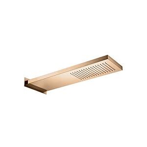 Herzbach Design iX PVD Regenbrause 21.661700.1.39 Copper Steel, 537x165mm, Wandmontage