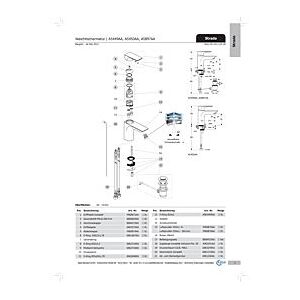 Ideal Standard STRADA, kpl., Multiport, F960872AA Chrom