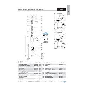 Ideal Standard STRADA, rund, Multiport, F960983AA kpl., Chrom