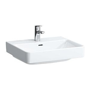 LAUFEN Pro S Aufsatz-Waschtisch 8169624001081 55 x 46,5 cm, 3 Hahnlöcher, mit Überlauf