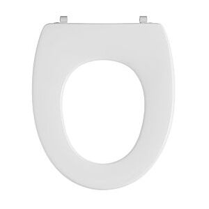 Pressalit WC-Sitz 211000-BU5999 weiß, ohne Deckel, Standard, Universalscharnier BU5, Edelstahl