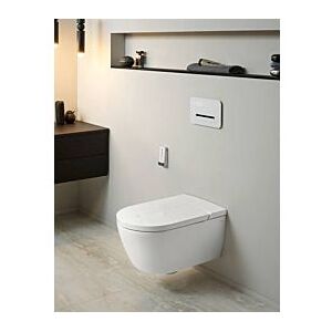 Villeroy und Boch ViClean-I200 Dusch-WC spülrandlos V0E200R1 Form oval, weiß alpin CeramicPlus