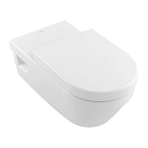 Villeroy und Boch ViCare Wand-Tiefspül-WC 5649R2T2 weiß AntiBac C-plus, DirectFlush, Abgang waagerecht