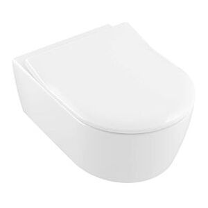 Villeroy und Boch Avento WC-Sitz 9M87S101 weiß, Quick-Release Scharniere, Softclosing