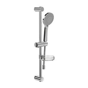 Villeroy und Boch Villeroy & Boch Verve Showers Duschgarnitur TVS10900400061 3-strahlig, Wandmontage, chrom