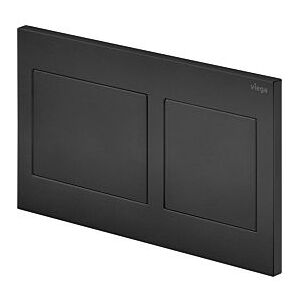 Viega Visign for Style Betätigungsplatte 801724 220x130x8mm, für Unterputz-Spülkasten, Kunststoff schwarz matt