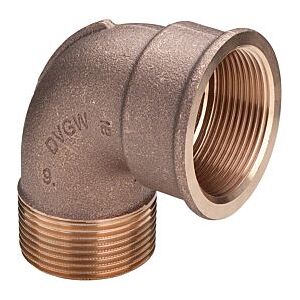 Viega Bogen 264000 R 3/4 x Rp 3/4, 90Grad, Rotguss oder Siliziumbronze