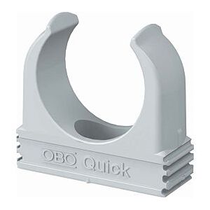 Universal OBO Quick Klemmschelle lgr 2955 M25 lichtgrau, Karton 100 Stück