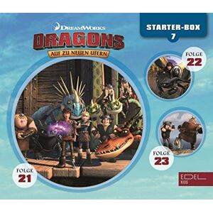 Dragons-auf zu Neuen Ufern - GEBRAUCHT Dragons - Auf zu neuen Ufern - Starter-Box 7 (Hörspiel-Folgen 21-23)