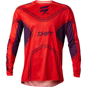 Crossshirt Shift Black Label Fluo Rot M