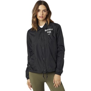 Jacke Fox Pit Stop Coaches Schwarz Damen S