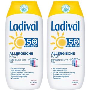 Ladival allergische Haut Gel LSF 50+ Sparset 2x200 ml