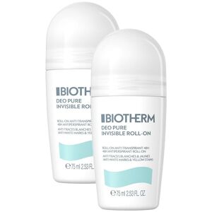 Biotherm Deo Pure Invisible 48h Roll-on Doppelpack 2x75 ml Stifte