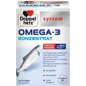 Doppelherz Omega-3 Konzentrat system Kapseln 120 St