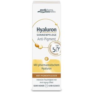 medipharma cosmetics Hyaluron Sonnenpflege Ges.Anti-Pig.&Anti-Age Lsf50 50 ml Creme