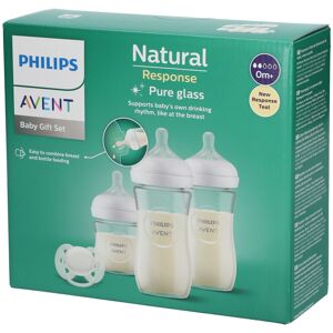 Philips Avent Natural Response Glazen Gift Set Scd878/11 1 St Sonstige