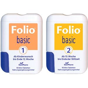 Folio basic 1 + 2 2x90 St Filmtabletten