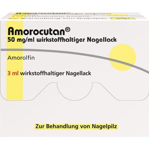 Amorocutan 50 mg/ml wirkstoffhaltiger Nagellack 3 ml Wirkstoffhaltiger