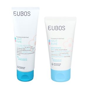 Eubos Kinder Haut Ruhe Waschgel + Gesichtscreme 30+125 ml Creme