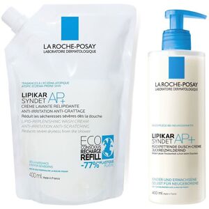 La Roche-Posay Roche-Posay Lipikar Syndet AP+ Reinigungs-Cremegel + Nachfü 1 St Set