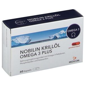Nobilin Krillöl Omega-3 Plus Kapseln 60 St