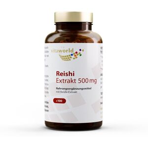 vitaworld Reishi Extrakt 500 mg Kapseln 100 St