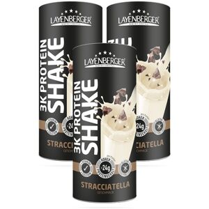 3x Layenberger 3K Protein-Shake, Stracciatella 3x360 g Pulver