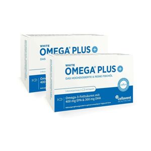 White Omega Original Omega-3-Fettsäuren Weichkaps. 2x90 St Weichkapseln