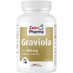 ZeinPharma Graviola Kapseln 500 mg/Kap.reines Blattpulv.Peru 90 St