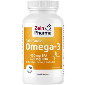 ZeinPharma Omega-3 Gold Herz DHA 300mg/EPA 400mg Softgel-Kap. 120 St Weichkapseln