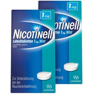 Nicotinell Lutschtabletten 1 mg Mint 2x96 St