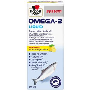 Doppelherz Omega-3 Liquid system 150 ml Flüssigkeit