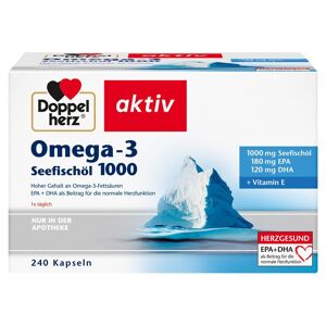 Doppelherz Omega-3 Seefischöl 1000 Kapseln 240 St