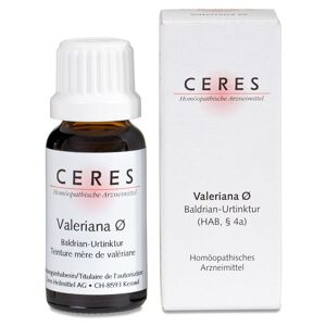 Ceres Valeriana Urtinktur 20 ml Tropfen