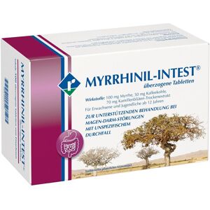 MYRRHINIL-INTEST Myrrhinil Intest überzogene Tabletten 500 St Überzogene