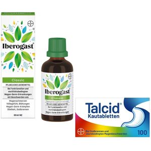 Talcid Kautabletten + Iberogast Classic 1 St Set