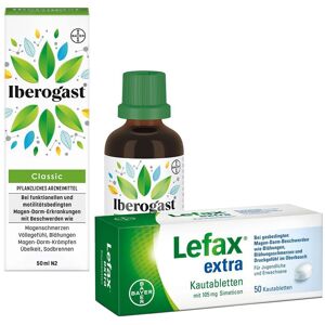 Lefax extra Kautabletten + Iberogast Classic 1 St Set