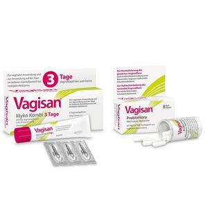 Vagisan Myko Kombi 3-Tage + ProbioFlora Milchsäure-Bakter.Vaginalkaps. 1 St Set