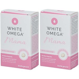 White Omega Pearlz Omega-3-Fettsäuren Weichkapseln x2 2x90 St