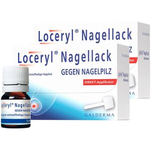 Loceryl Nagellack gegen Nagelpilz Doppelpack 2x5 ml Wirkstoffhaltiger