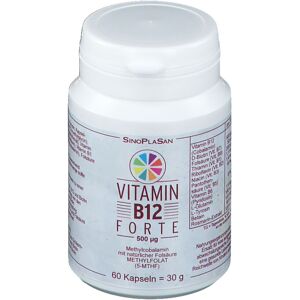 SinoPlaSan Vitamin B12 Forte 500 µg Methylcobalamin Kapseln 60 St