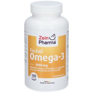 ZeinPharma Omega-3 1000 mg Seefischöl Softgel-Kapseln hochdo. 140 St Kapseln