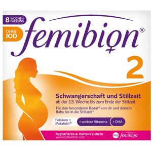 Femibion 2 Schwangerschaft+Stillzeit ohne Jod Kpg. 120 St Kombipackung