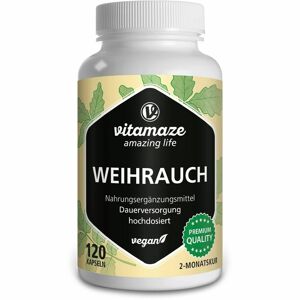 vitamaze Weihrauch 900 mg hochdosiert vegan Kapseln 120 St