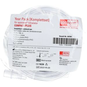 Aponorm Inhalator Compact Plus Year Pack 1 St Set